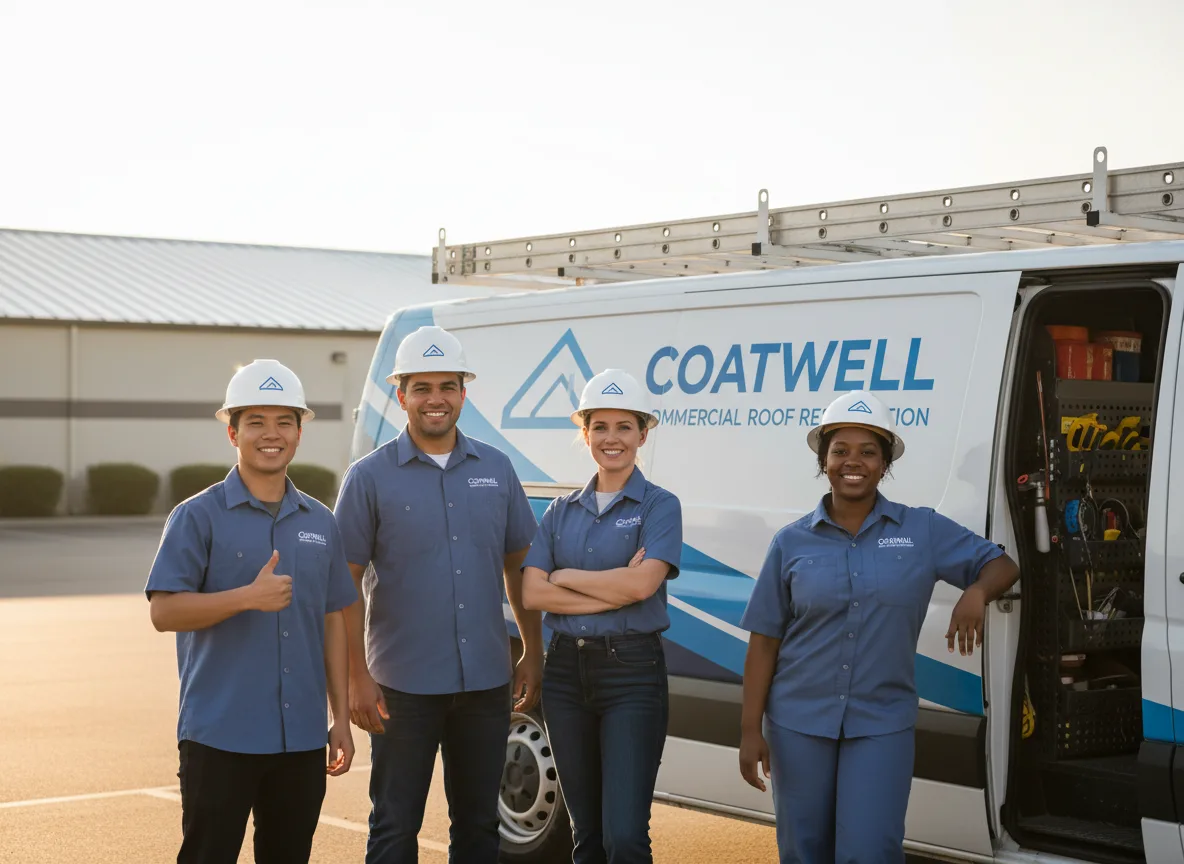 Commercial roof coating company in Hiddenite, NC